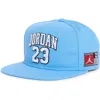 Jordan Kids' Jersey Flat Brim Adjustable Hat In Blue