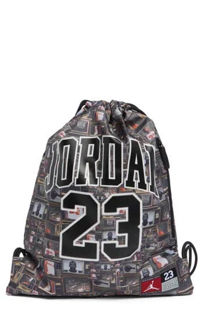 Jordan Kids' Jersey Gym Sack In Multi