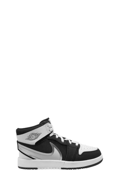 Jordan Kids'  1 Mid Easyon Sneaker In Black/white