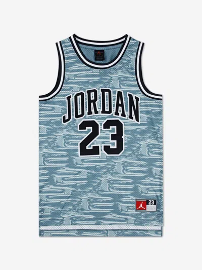 Jordan Kids  23 Aop Jersey In Blue