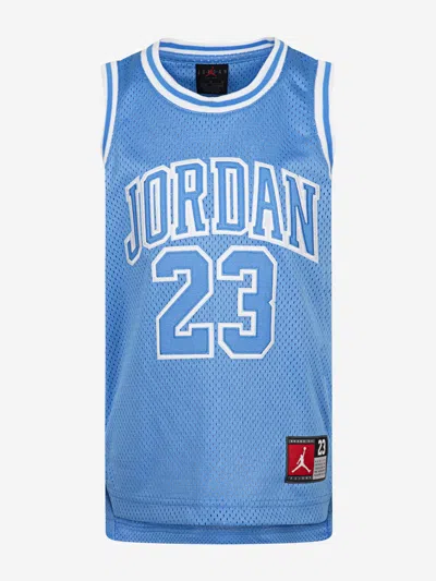 Jordan Kids  23 Jersey In Blue
