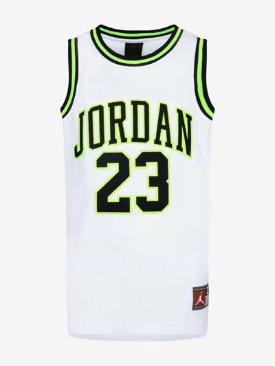 Jordan Kids  23 Jersey In Green
