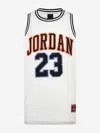 Jordan Big Kids' 23 Jersey In White