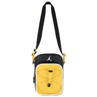 Jordan Kids  Aj Festival Bag In Yellow/black