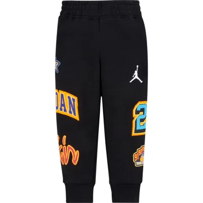 Jordan Kids'  Fleece Joggers In Black