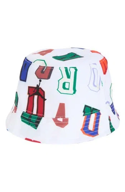 Jordan Kids'  Signature Bucket Hat In White