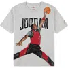 Jordan Kids'  Sketch Graphic T-shirt In Gray