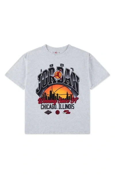JORDAN KIDS' JORDAN SKYLINE GRAPHIC T-SHIRT