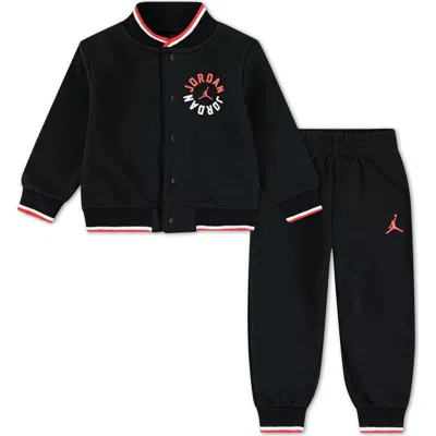 Jordan Kids' Jumpman Bomber Jacket & Joggers Set In Black