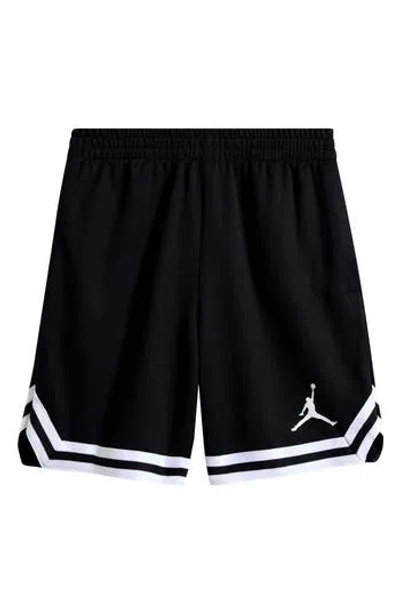 Jordan Kids' Jumpman Drawstring Shorts In Black