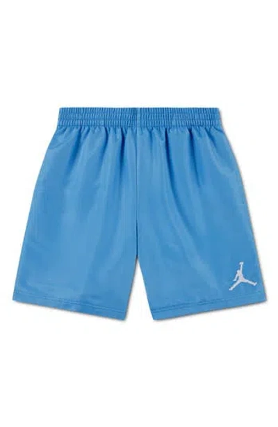 Jordan Kids' Jumpman Drawstring Shorts In Blue
