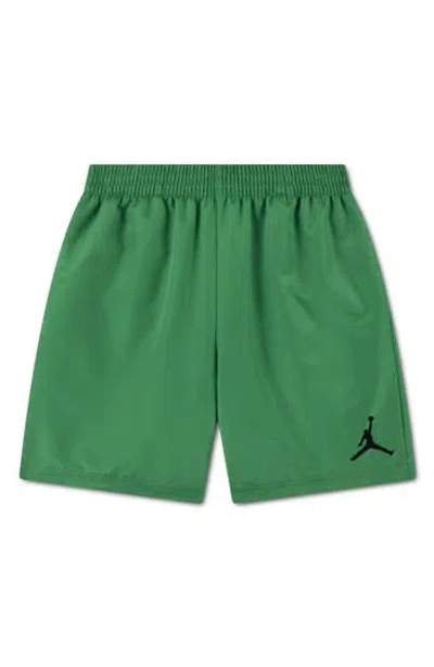 Jordan Kids' Jumpman Drawstring Shorts In Green