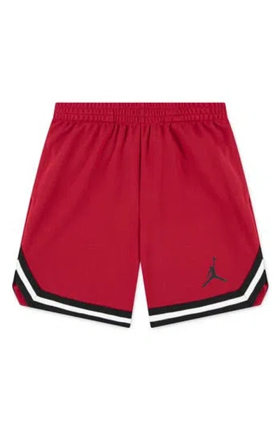 Jordan Kids' Jumpman Drawstring Shorts In Red