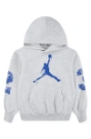 Jordan Big Boys Mj Motion, Versatility And Performance Pullover Hoodie In Gray
