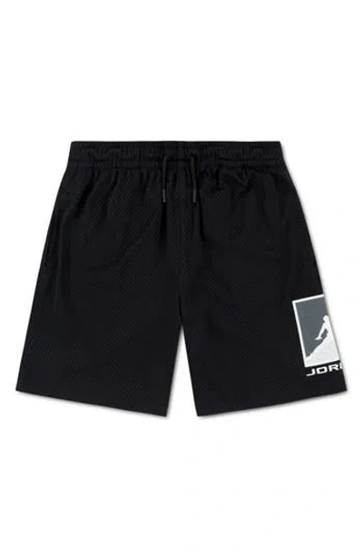 Jordan Kids' Jumpman Mesh Shorts In Black