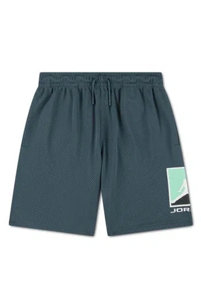 Jordan Kids' Jumpman Mesh Shorts In Blue