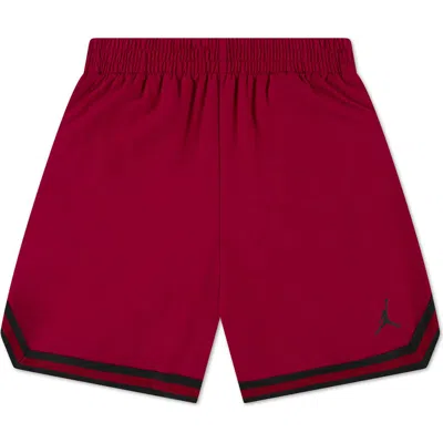 Jordan Kids' Jumpman Woven Taping Shorts In Burgundy