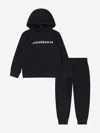 Jordan Kids Mj Baseline Tracksuit In Black