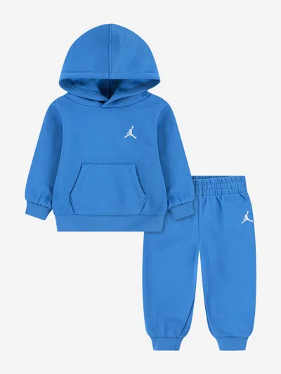 Jordan Kids Mj Brooklyn Fleece Tracksuit In Blue