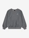 Jordan Kids Mj Brooklyn Sweatshirt In Gray
