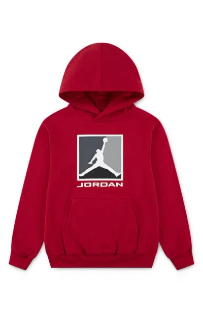 JORDAN JORDAN KIDS' MJ ESSENTIALS FLEECE GRAPHIC HOODIE
