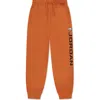 Jordan Kids' Mj Essentials Fleece Graphic Joggers In Brown