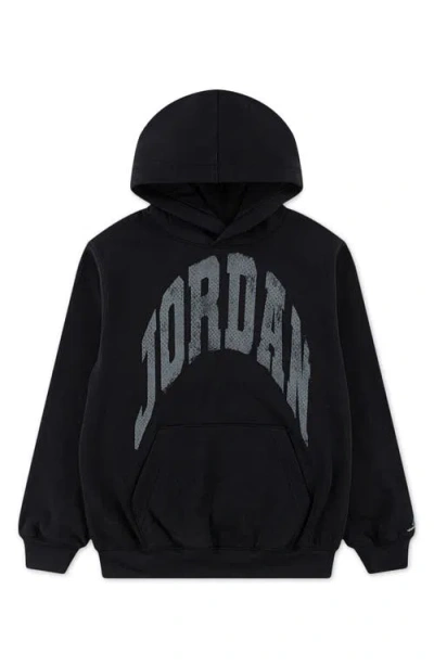 Jordan Kids' Mj Mvp Fleece Hoodie In Black