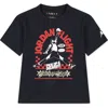 Jordan Big Kids Flight Pizza Shop T-shirt In Black