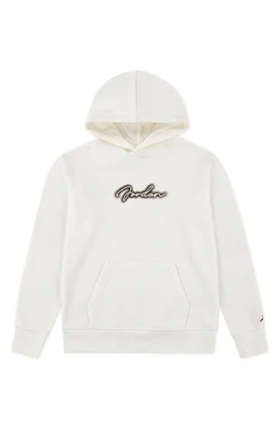 Jordan Mvp Big Kids' Fleece Pullover Hoodie In Sail