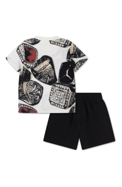 Jordan Kids' Mvp  Ring T-shirt & Shorts Set In Black