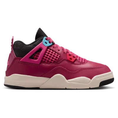 Jordan Kids Retro 4 In Pink