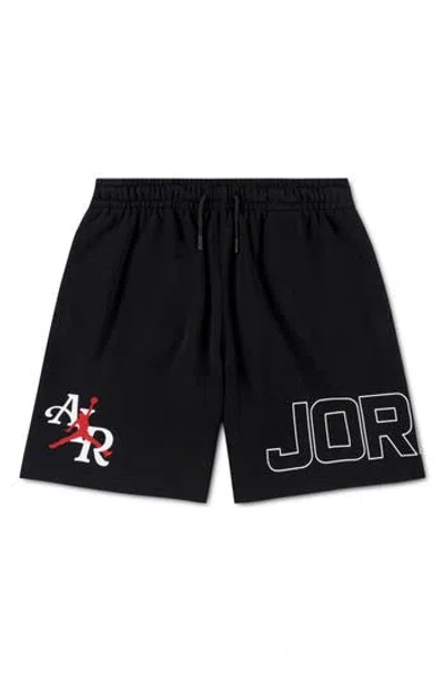 Jordan Kids' Rookie Season Shorts In Black