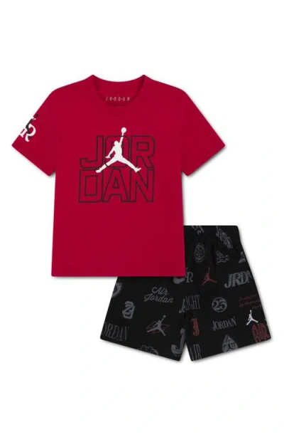 Jordan Babies'  Kids' Rookie Season T-shirt & Shorts Set In Red
