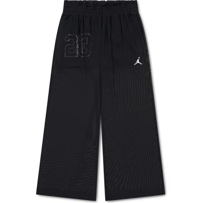 Jordan Kids' Secret Diary Sheer Pants In Black