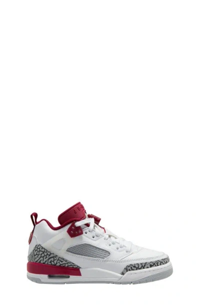 Jordan Nike Kids' Spizike Low Trainer In White