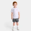 Jordan Kids Toddler Courtyard T-shirt And Shorts Set In White