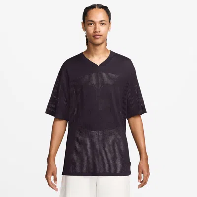 Jordan Knit Football Jersey In Black