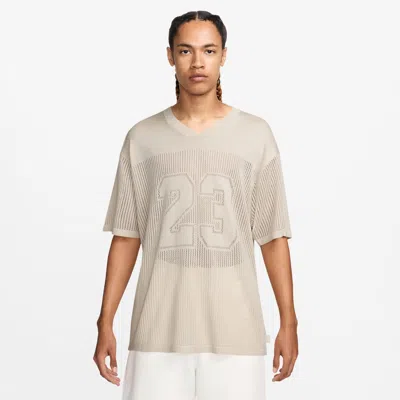 Jordan Knit Football Jersey In Pink