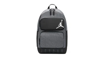 Pre-owned Jordan Large Backpack In Carbon Heather
