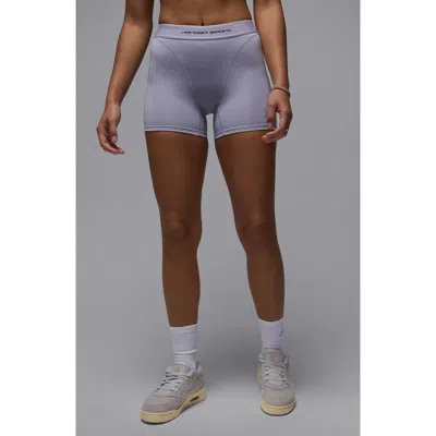 Jordan Leak Protection Period Bike Shorts In Purple