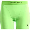 Jordan Leak Protection Period Bike Shorts In Electric Green