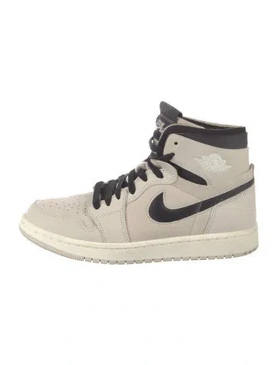 Pre-owned Jordan Leather Athletic Sneakers In Black/neutrals