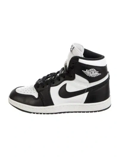 Pre-owned Jordan Leather Athletic Sneakers In Multi