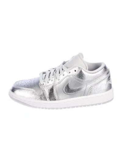 Pre-owned Jordan Leather Athletic Sneakers In Multi