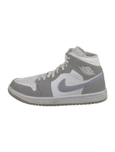 Pre-owned Jordan Leather Chunky Sneakers In Multi