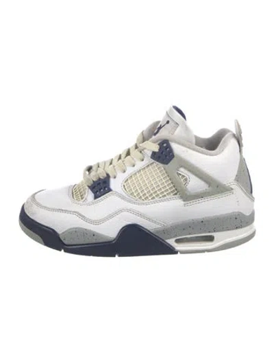 Pre-owned Jordan Leather Colorblock Pattern Athletic Sneakers In Multi