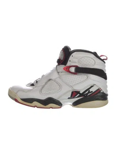 Pre-owned Jordan Leather Colorblock Pattern Sneakers In Multi