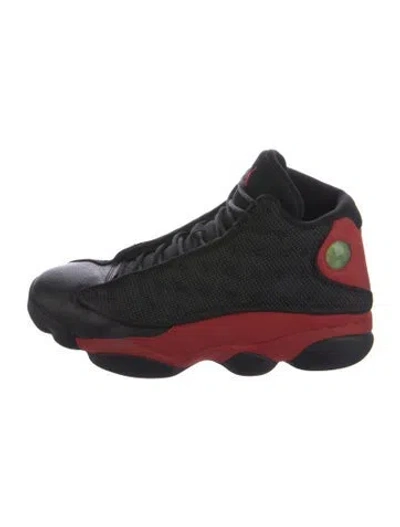 Pre-owned Jordan Leather Colorblock Pattern Sneakers In Multi
