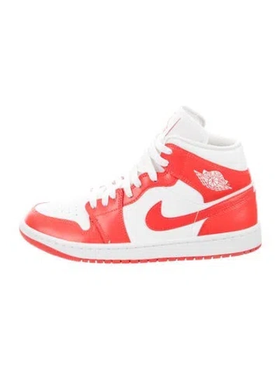 Pre-owned Jordan Leather Colorblock Pattern Sneakers In Multi