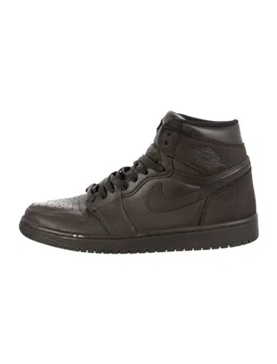 Pre-owned Jordan Leather Sneakers In Multi